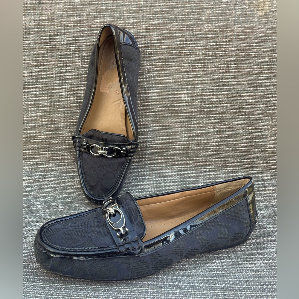 Coach ladies size 8.5 loafer shoes